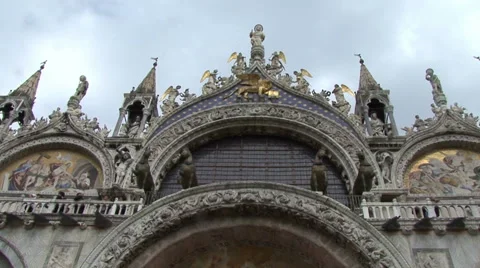 Venice skyline view Stock Footage 53002891