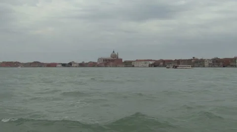 Venice skyline view Stock Footage 53002935