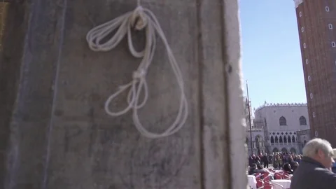 Venice square Stock Footage 82433693