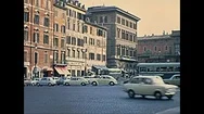 Venice Square Rome Stock Footage