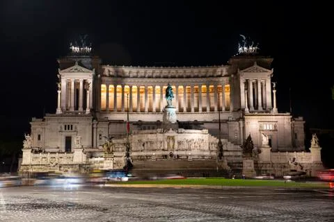 Venice Square in rome Stock Photos