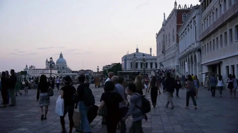 Venice st marco place Stock-Footage 44129622