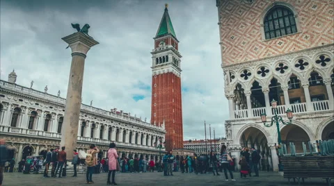 Venice - St. Marks Square, Italy Video stock 50884034