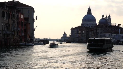 Venice at sunrise. Stock Footage 88094339