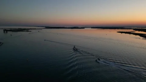 Venice sunset Video stock 252967953