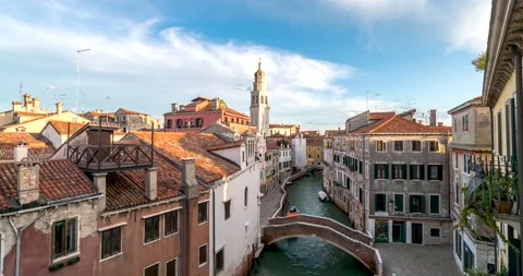 Venice Timelapse 4K Stock Footage 235547443