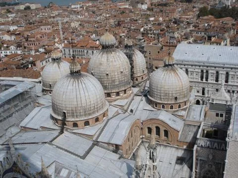 Venice top view Stock Photos