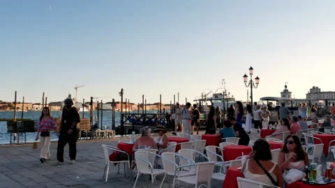 Venice. Tourists. Vidéo 289239471