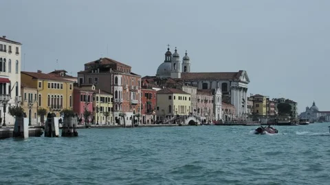 Venice view from the canal Stock-Footage 130394074