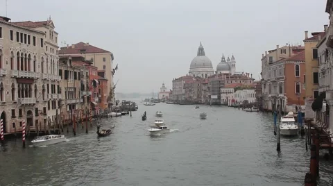 Venice. View from Rialto bridge Video stock 67724632