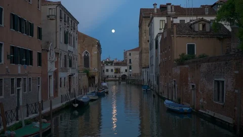 Venice waterway Stock Footage 96774411