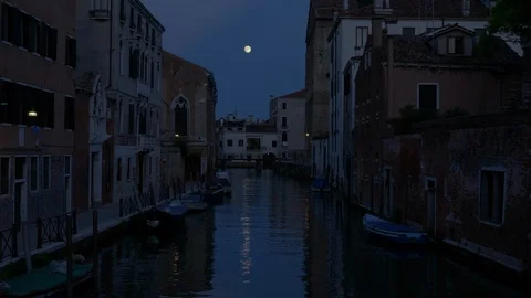 Venice waterway Stock Footage 96774598