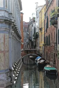 Venice waterways Stock Photos