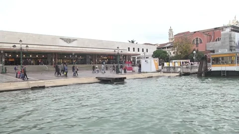 Venice at winter Video stock 93781274