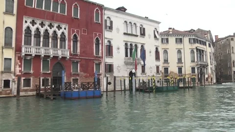Venice at winter Video stock 93781472
