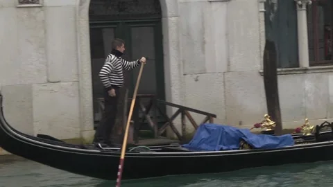 Venice at winter Video stock 93781527