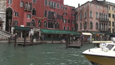 Venice at winter Stock Footage 93781596