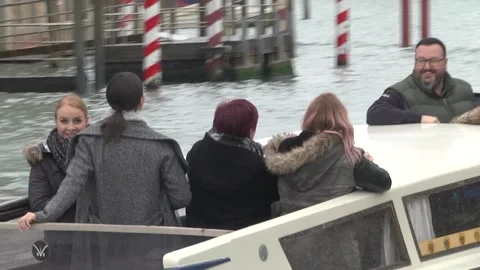 Venice at winter Video stock 93781637