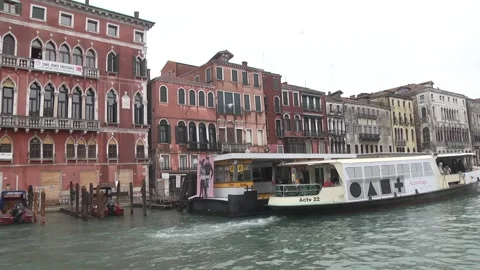 Venice at winter Video stock 93781657