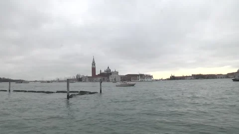 Venice at winter Video stock 93782112
