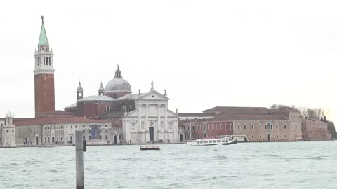 Venice at winter Video stock 93782317