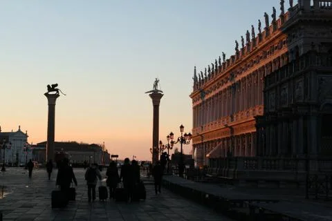 Venice in the winter Stock-Fotos