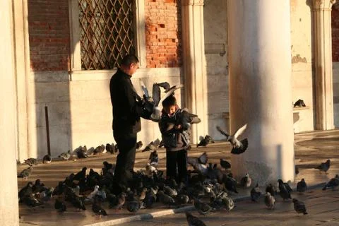 Venice in the winter Stock-Fotos