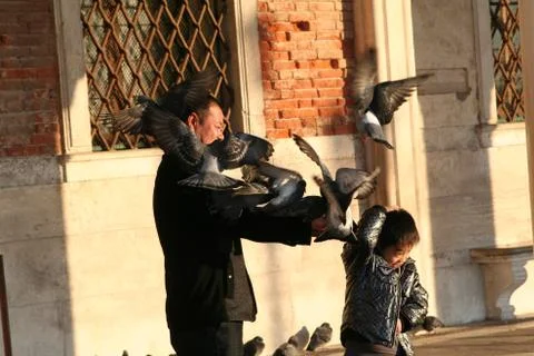 Venice in the winter Stock-Fotos
