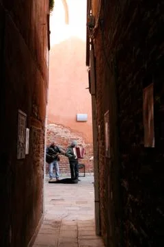 Venice in the winter Stock-Fotos