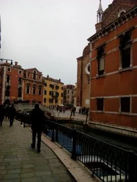 Venice in winter Stock Photos