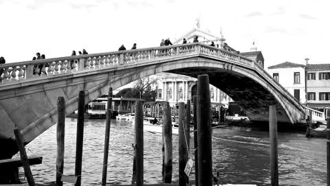 Venice in winter Stock Photos