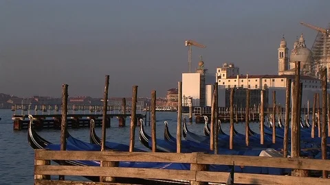 Veniceboats15.0 Stock Footage 90084880