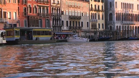 Veniceboats30.0 Stock Footage 90084976