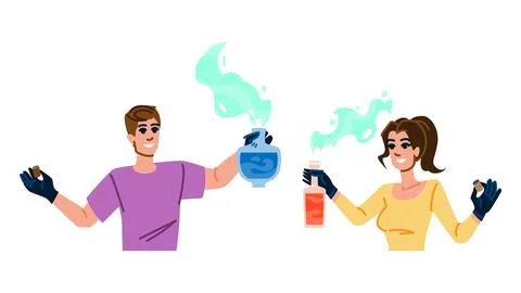 Venom poisonous bottle vector Stock Illustration