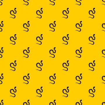 Venomous snake pattern vector 스톡 일러스트