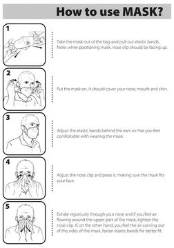 Vent mask Stock Illustration