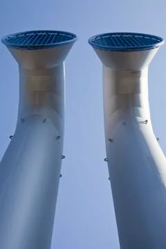 Vent pipes Stock Photos