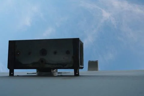Vent station one Stock Photos