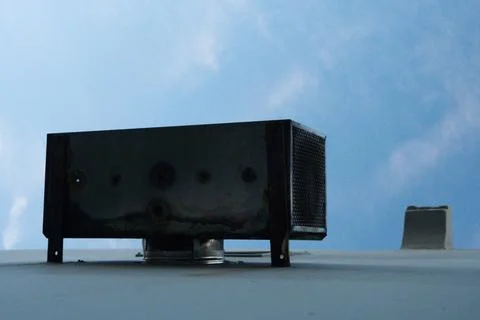 Vent station one Stock Photos