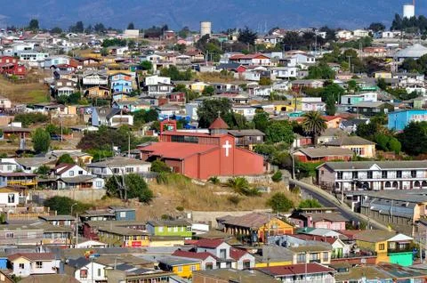 Ventanas City, Chile Stock Photos
