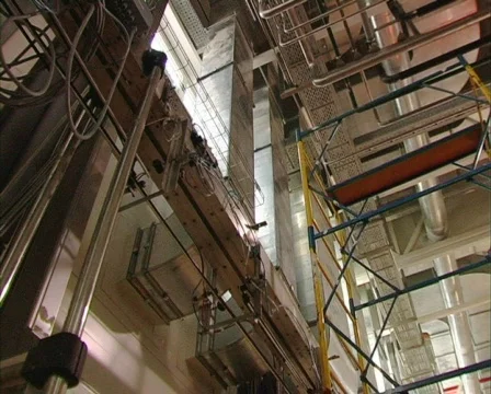 Ventilating and heating Stock Footage