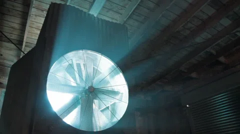 Ventilation fan 1110 HD Stock Footage 1101455