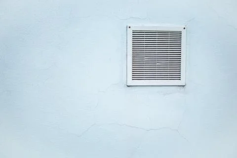 Ventilation geometry white Stock Photos