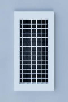 Ventilation grille close-up 3d Stock Photos