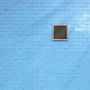Ventilation grille on the wall Stock Photos