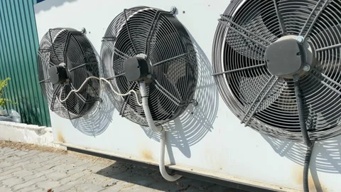 Ventilation system Stock Footage 139935373