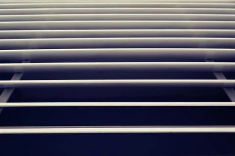 Ventilation white grille Stock Photos