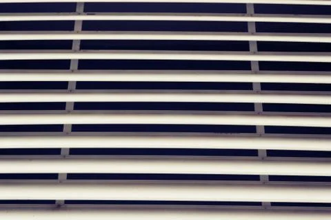 Ventilation white grille Stock Photos