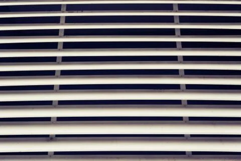 Ventilation white grille Foto stock