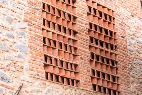 Ventilation window in the south Stock Photos